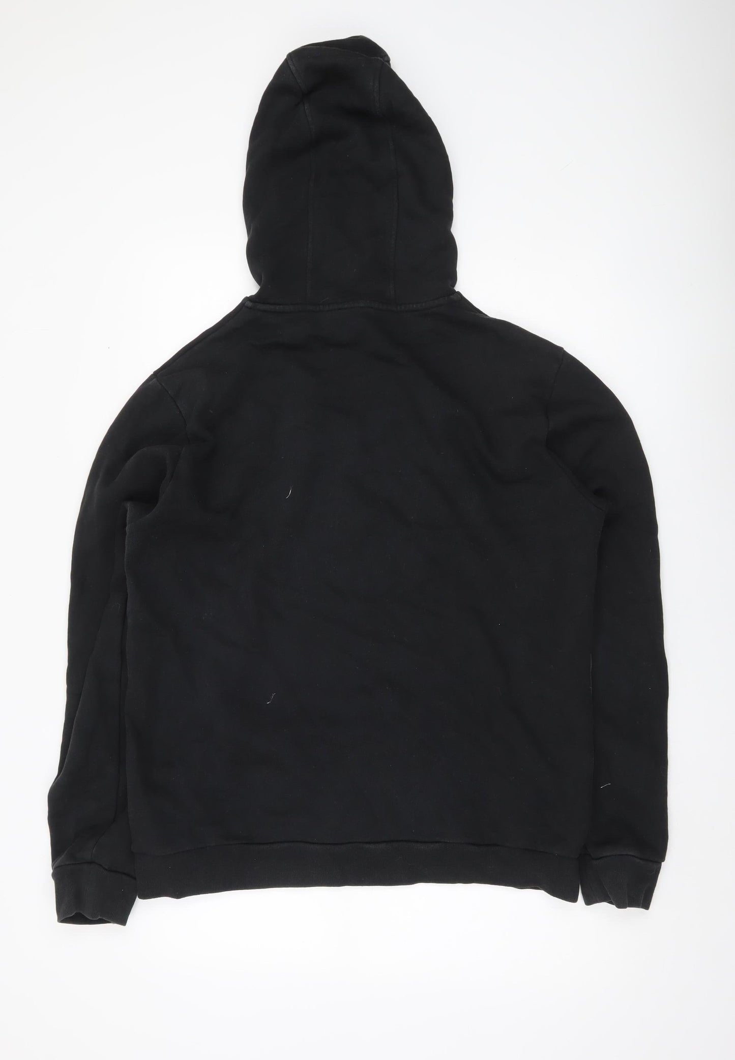 Emporio Armani EA7 Men's Black 2XL Pullover Hoodie Graphic Logo