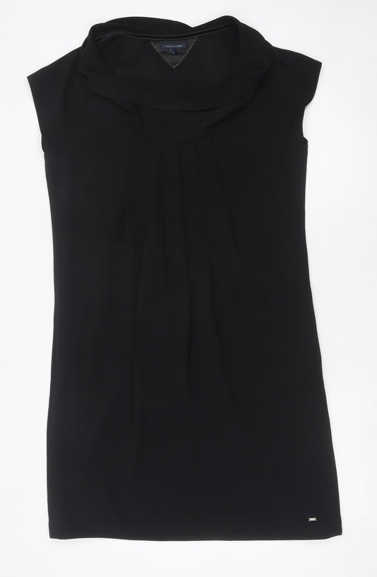 Tommy Hilfiger Women’s Black Size 12 Sheath Knee Length Dress