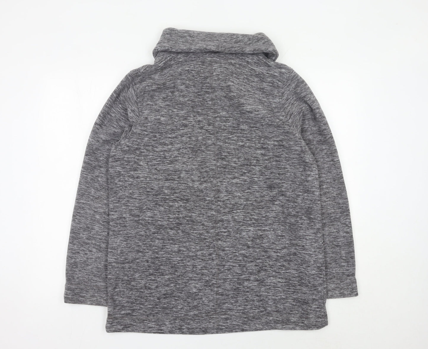 Regatta Women Grey Pullover Sweatshirt UK 14 Cowl Neck Outdoor