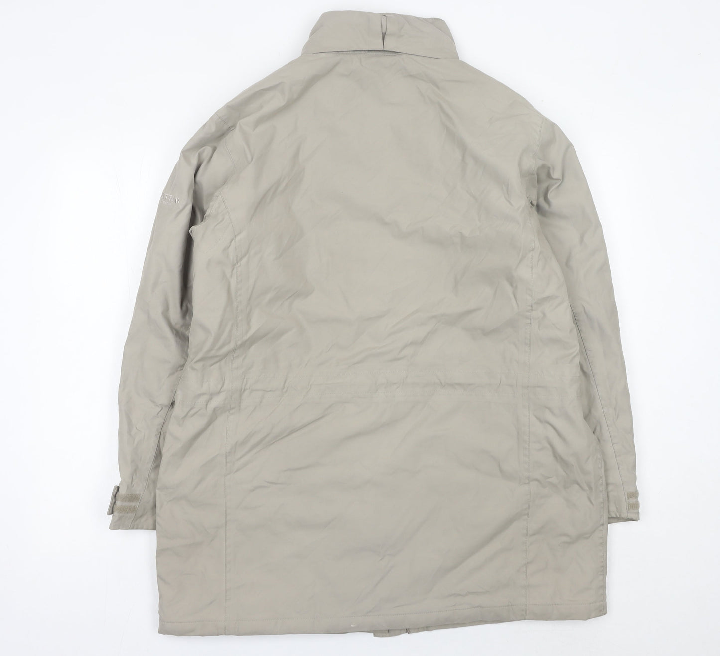 Regatta Womens Beige Waterproof Rain Coat Size 14 Regular Fit Outdoor Jacket