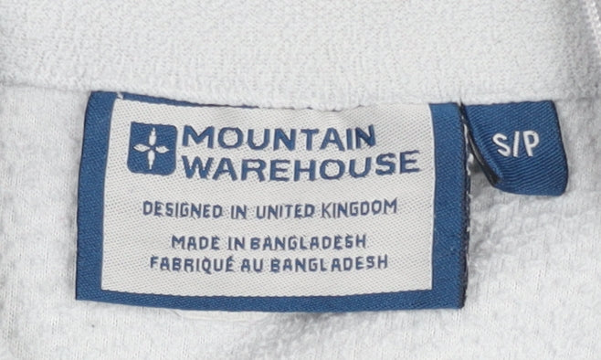 Mountain Warehouse Women’s Grey Fleece 1/2 Zip Sweatshirt Size S
