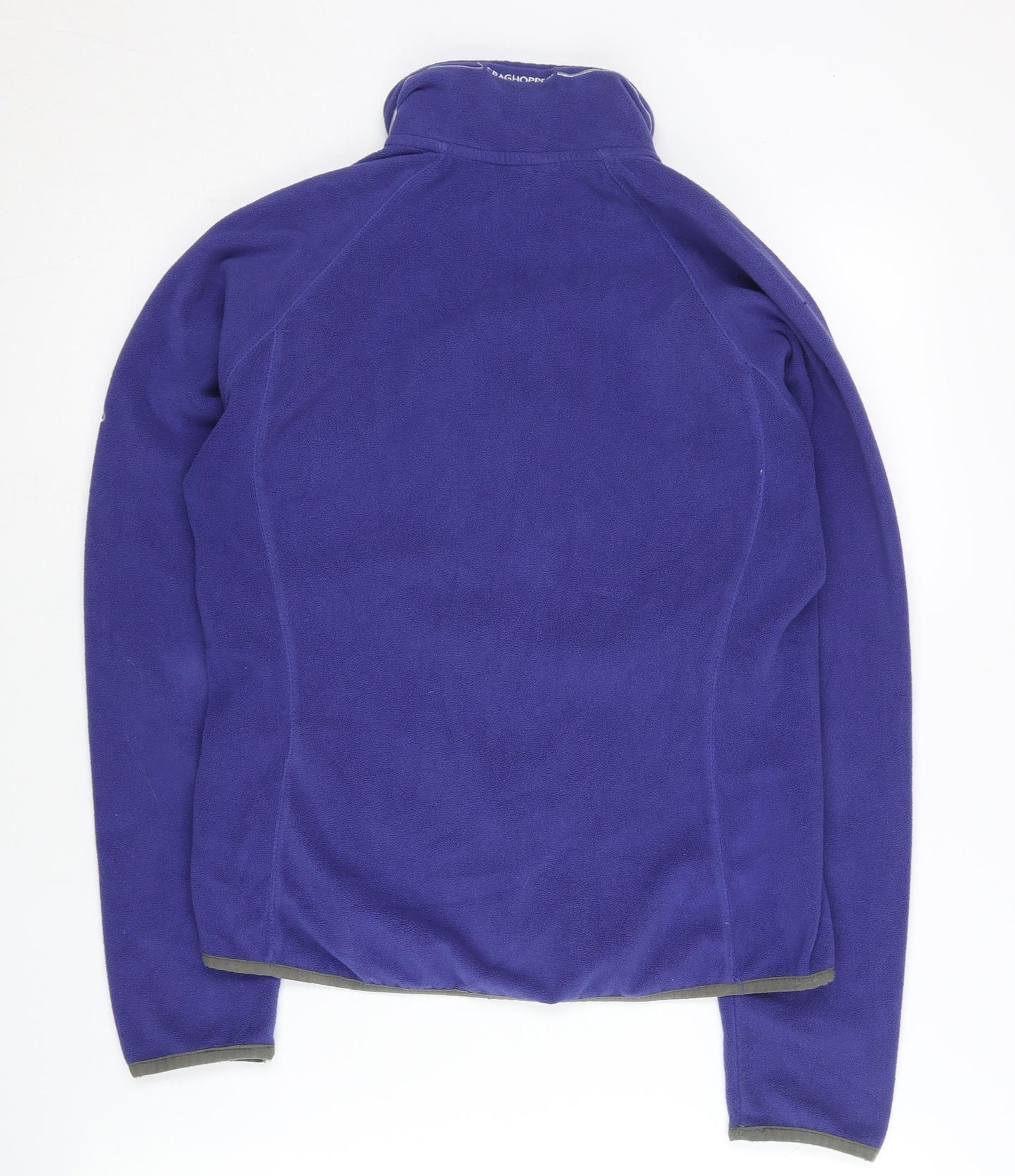 Craghoppers Womens Purple Fleece Jacket UK 10 Full Zip Outdoor