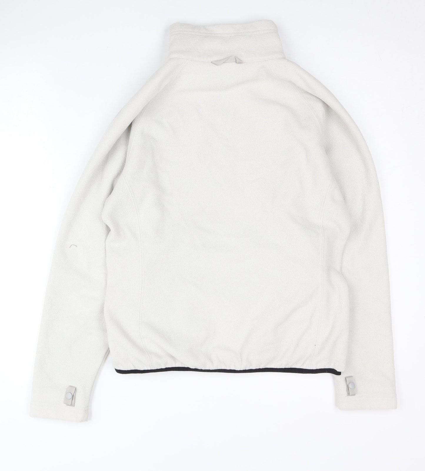 The North Face Womens White XS Fleece Full Zip Jacket