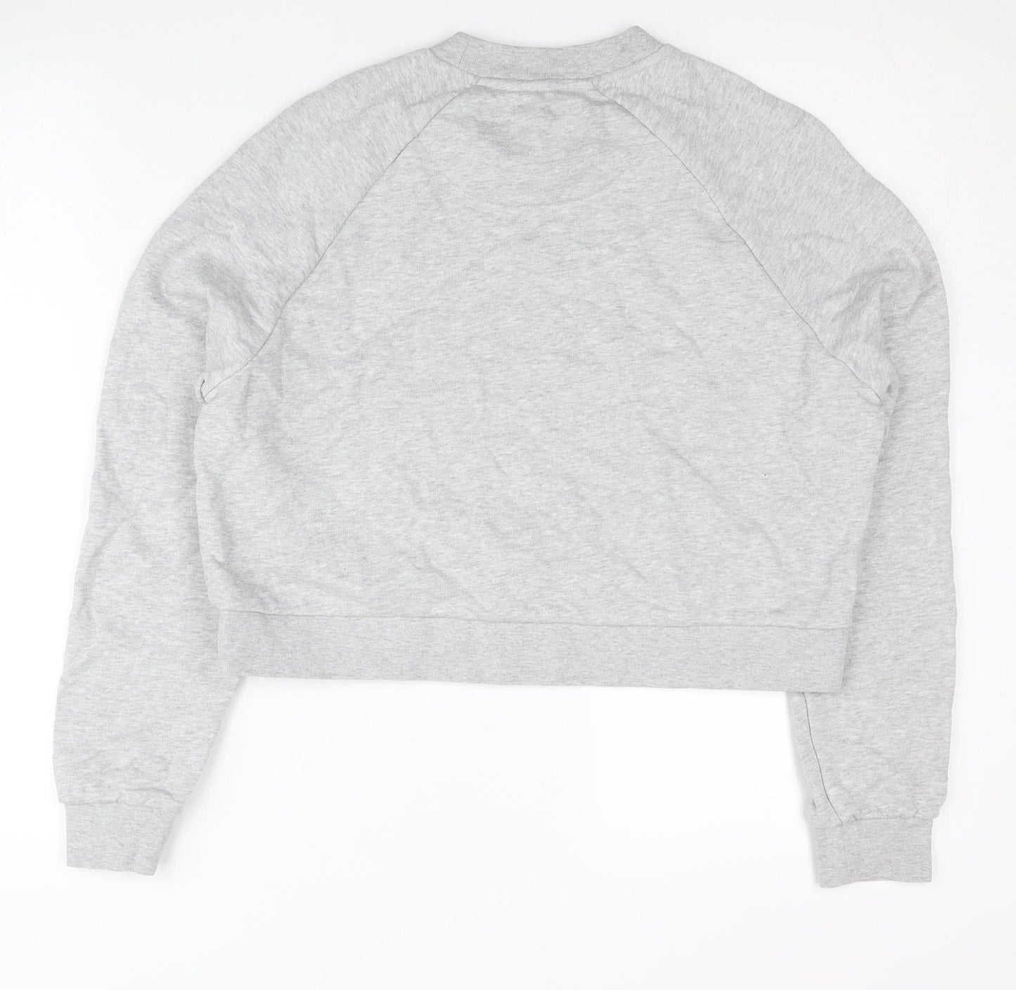 Lyle & Scott Womens Grey Cotton Crew Neck Sweatshirt M