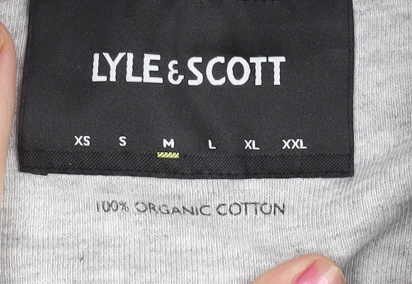 Lyle & Scott Womens Grey Cotton Crew Neck Sweatshirt M
