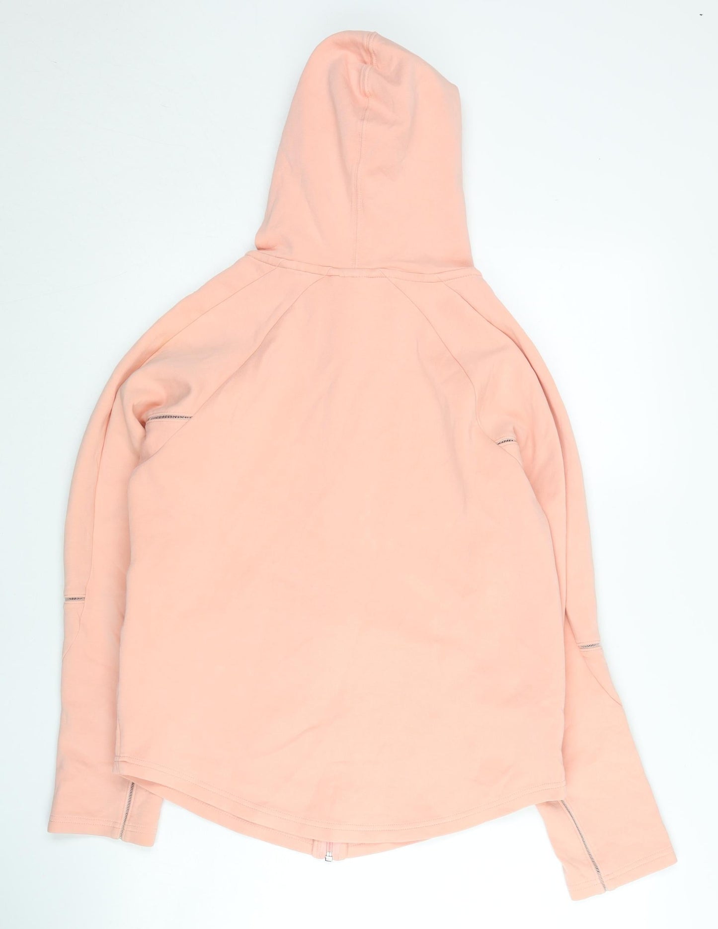 Puma Women’s Pink Full Zip Hoodie Size S Cotton Blend Casual