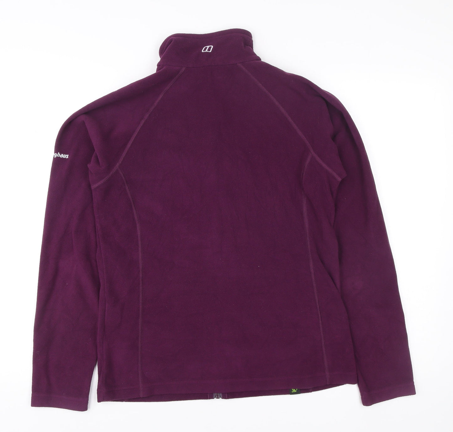 Berghaus Women’s Purple Fleece Jacket Size 12 Full Zip Outdoor