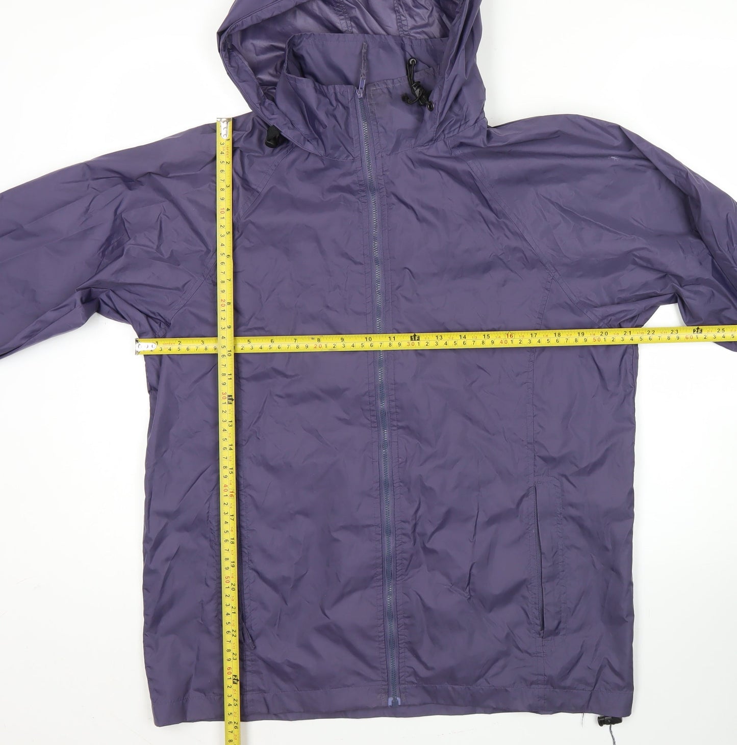 Regatta Womens Purple Waterproof Hooded Rain Coat Jacket Size S