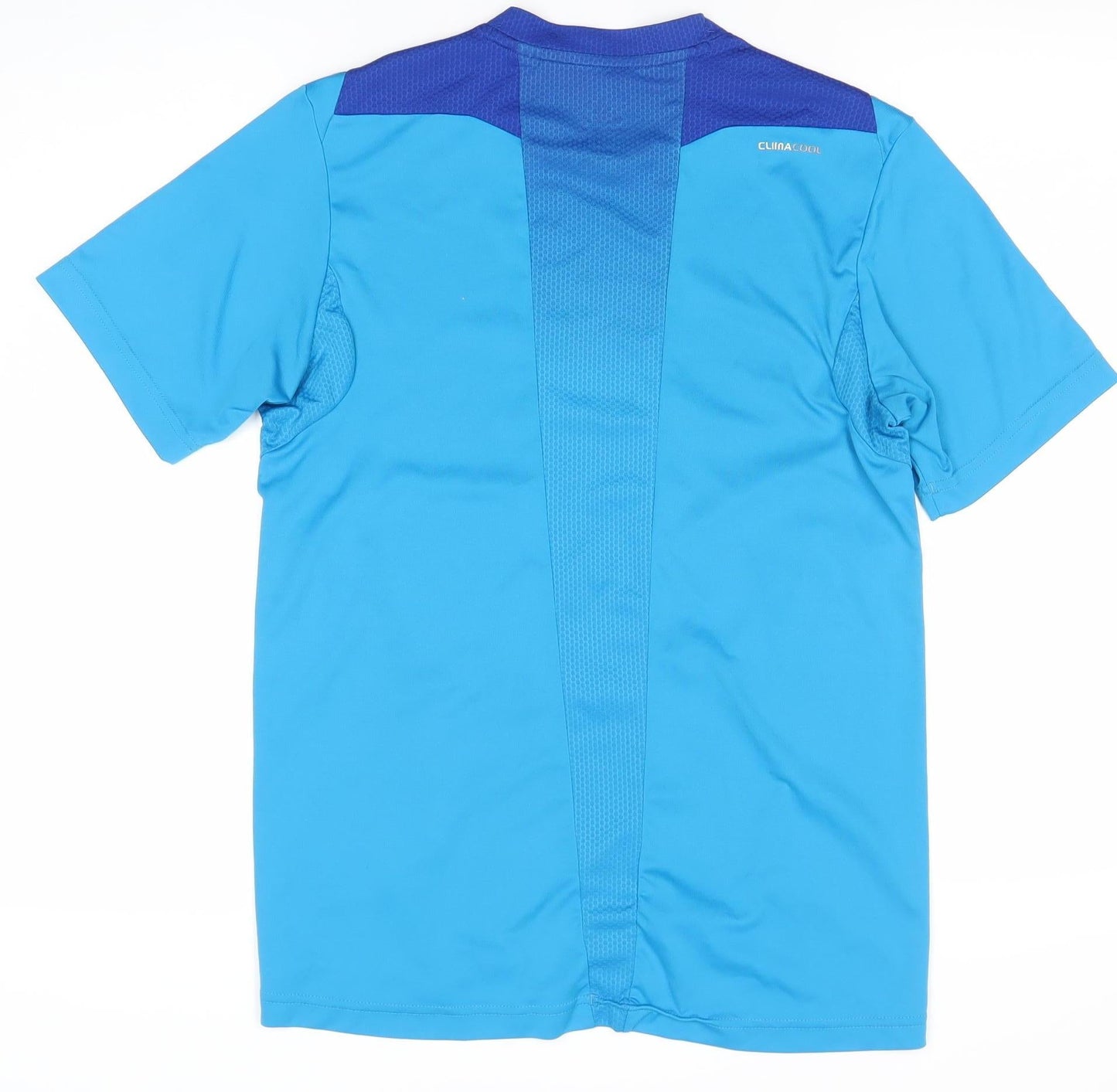 Adidas Men’s Blue ClimaCool Sports T-Shirt S Athletic Fit