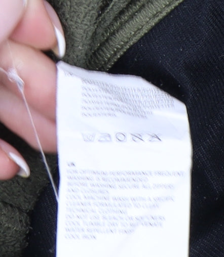 Karrimor Boys Green Fleece Jacket 11-12 Years Full Zip Outdoor Hiking