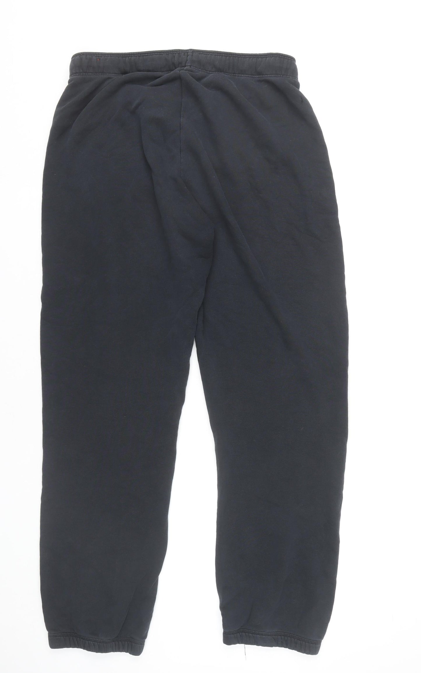 Nike Mens Black L Sweatpants Joggers Cotton Blend Logo Casual