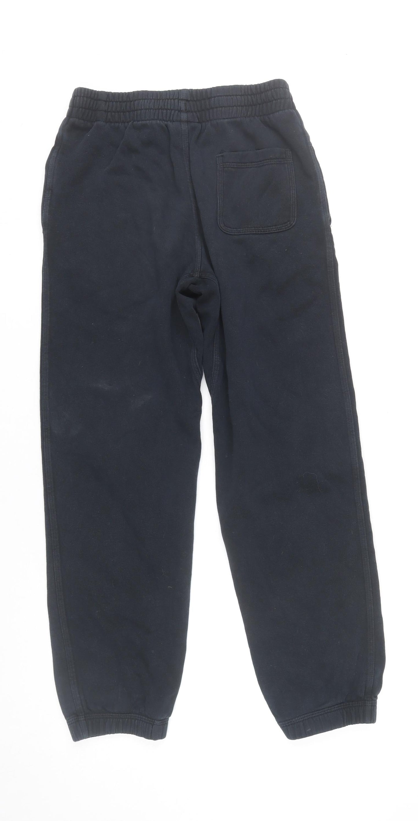 Nike Boys Black Sweatpants 10-12 Years Regular Fit Fleece Trousers