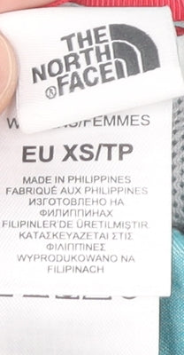 The North Face Womens Blue XS Short Sleeve Cotton Modal Button-Up Shirt