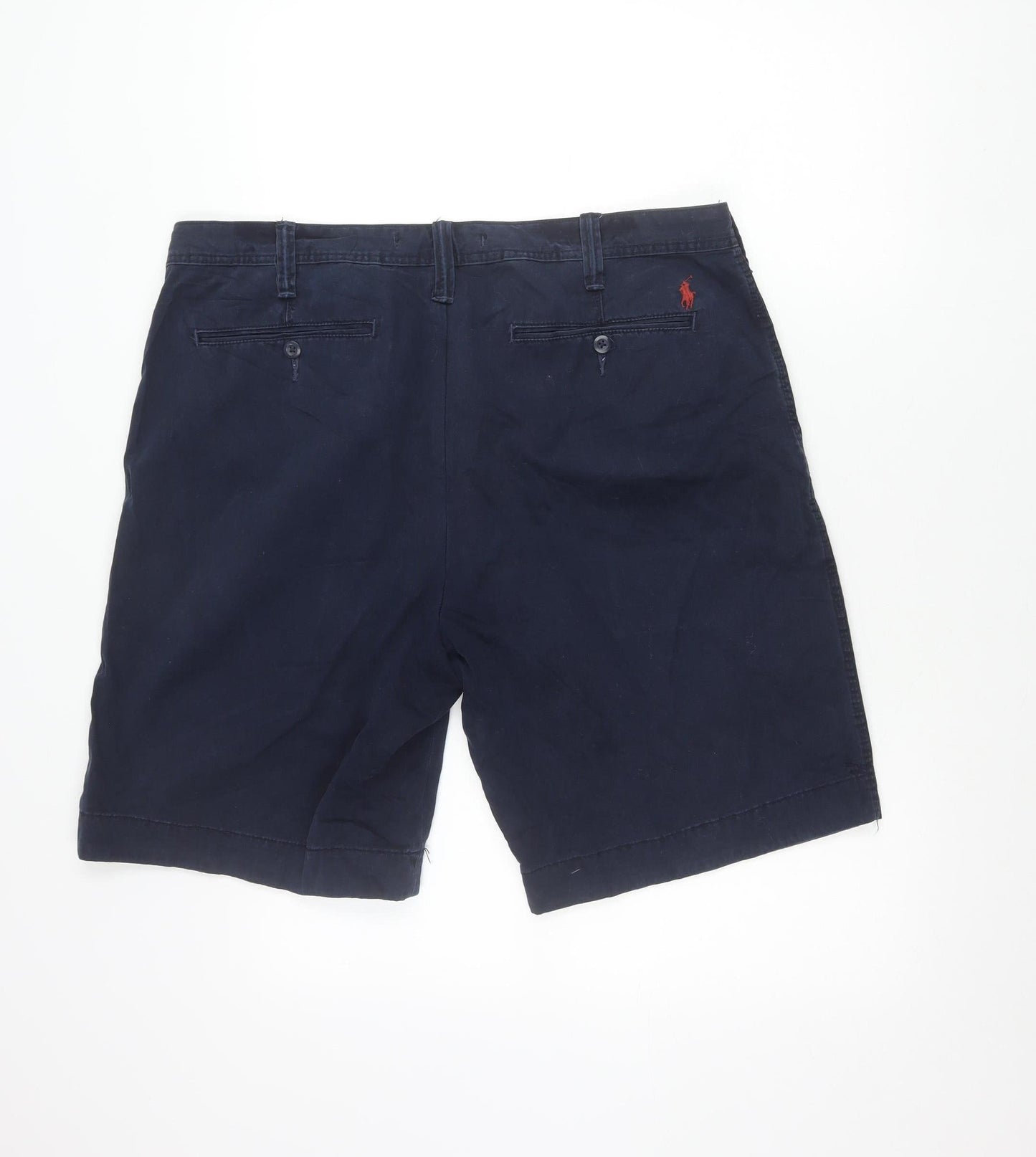 Ralph Lauren Men's Blue Chino Shorts Size 36 Relaxed Fit
