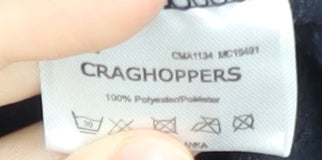 Craghoppers Men’s Black Fleece Pullover Sweatshirt S Regular Fit