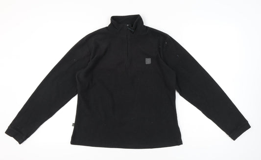 Mountain Warehouse Women's Black Fleece Sweatshirt Size 12