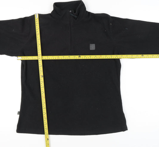 Mountain Warehouse Women's Black Fleece Sweatshirt Size 12