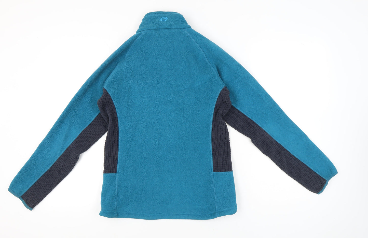 Sprayway Womens Blue Fleece Jacket UK 10 Lightweight Outdoor Full Zip
