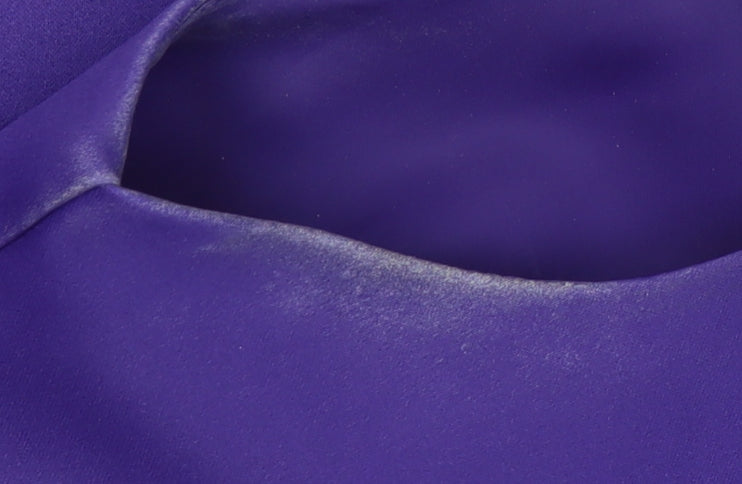 Marks and Spencer Women’s Purple Sheath Dress UK 14 Knee Length Sleeveless