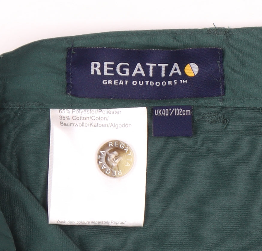 Regatta Men’s Green Cargo Shorts XL 40in Polyester Cotton Outdoor