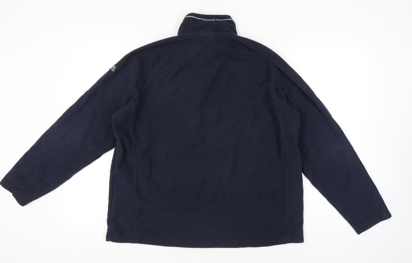 Craghoppers Men’s Blue 2XL Fleece Pullover Sweatshirt Outdoor Hiking