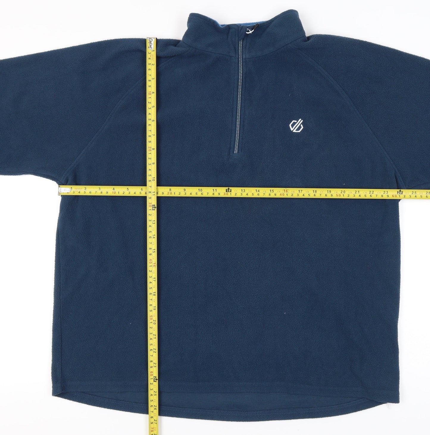 Dare 2B Mens Blue Fleece Sweatshirt 2XL 1/4 Zip Pullover Outdoor