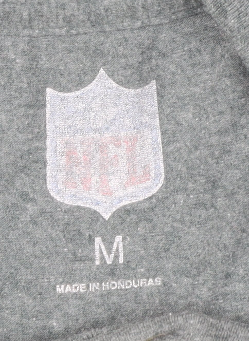 NFL Green Bay Packers Grey Graphic T-Shirt Unisex Adults M