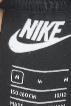 Nike Boys Black Pullover Hoodie M 150-160cm Basketball Logo