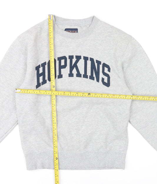 Jansport Mens Grey Hopkins Sweatshirt S Regular Fit Pullover