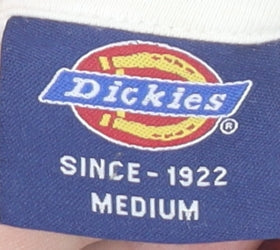 Dickies Women’s White Pullover Hoodie Medium Logo Print