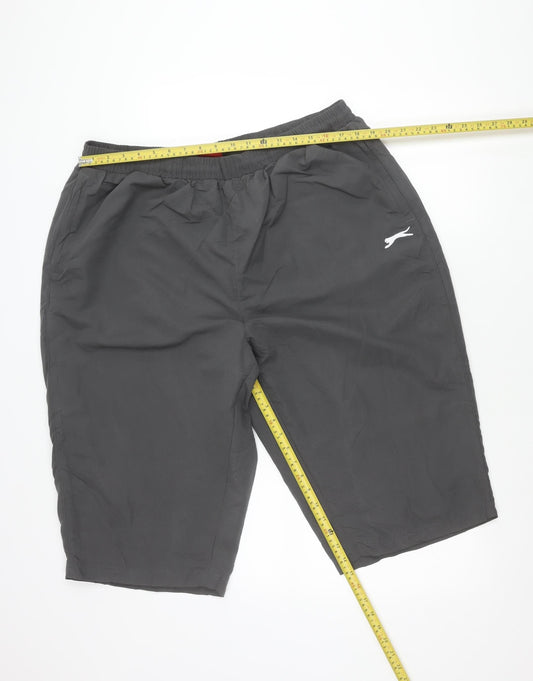 Slazenger Men’s Grey 3XL Jogger Trousers Lightweight Sportswear