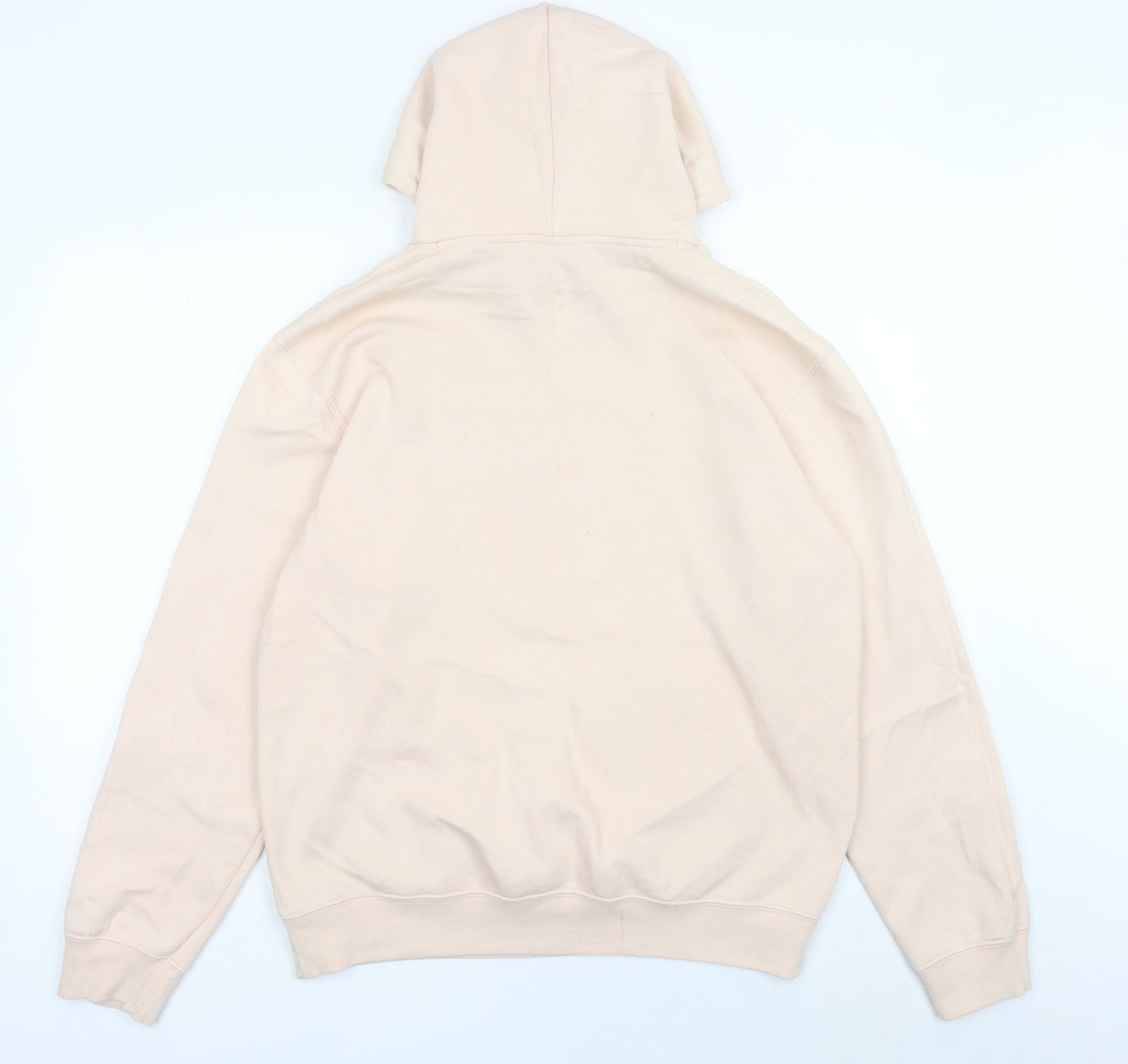 Champion Women’s Beige Pullover Hoodie Large Cotton Blend