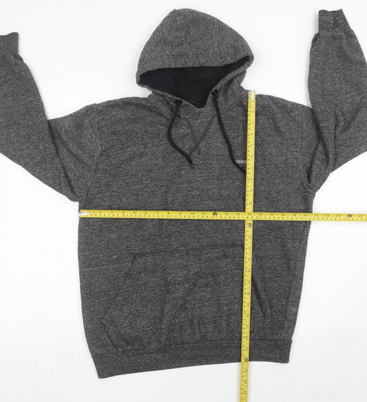 Donnay Men’s Grey Pullover Hoodie Medium Hooded Sweatshirt