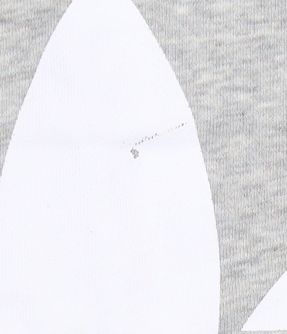 Additional view of Adidas boys’ grey logo pullover sweatshirt 13-14y long sleeve crew neck