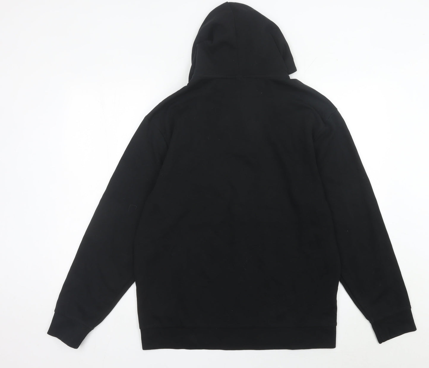 Puma Men’s Black Pullover Hoodie M 1/4 Zip Regular Fit Sportswear