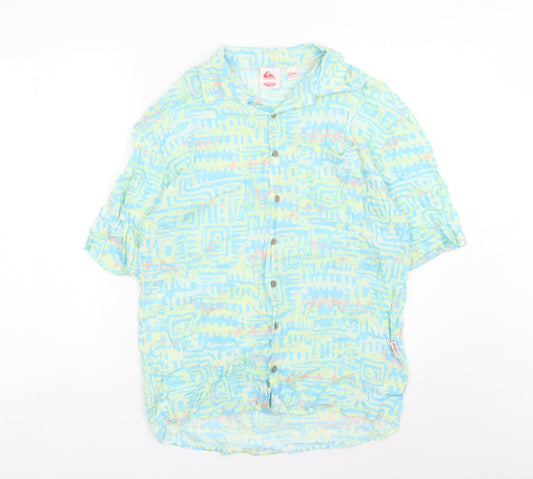 Quiksilver Stranger Things Men’s Multicoloured Retro Hawaiian Shirt S