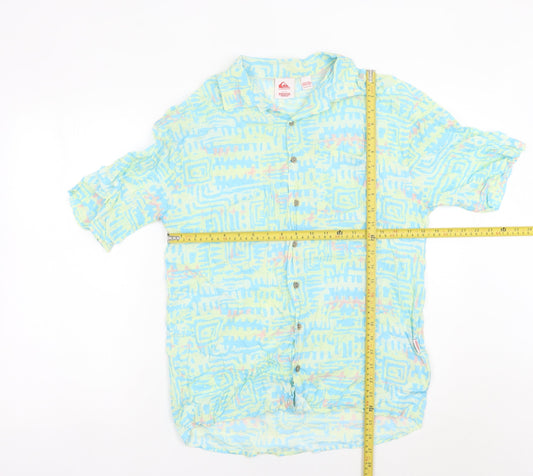 Quiksilver Stranger Things Men’s Multicoloured Retro Hawaiian Shirt S