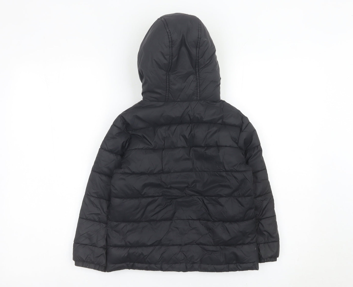 Berghaus Boys Black Puffer Jacket 5-6 Years Hooded Winter Coat