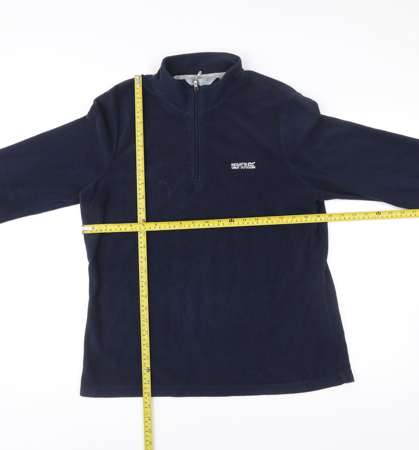 Regatta Womens Blue Size 16 Fleece Half Zip Jacket Outdoor Hiking