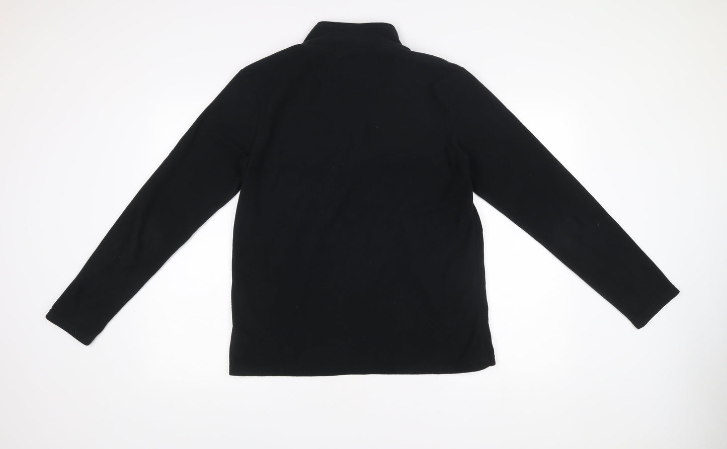Peter Storm Womens Black Size 16 Fleece 1/2 Zip Jacket Outdoor Hiking