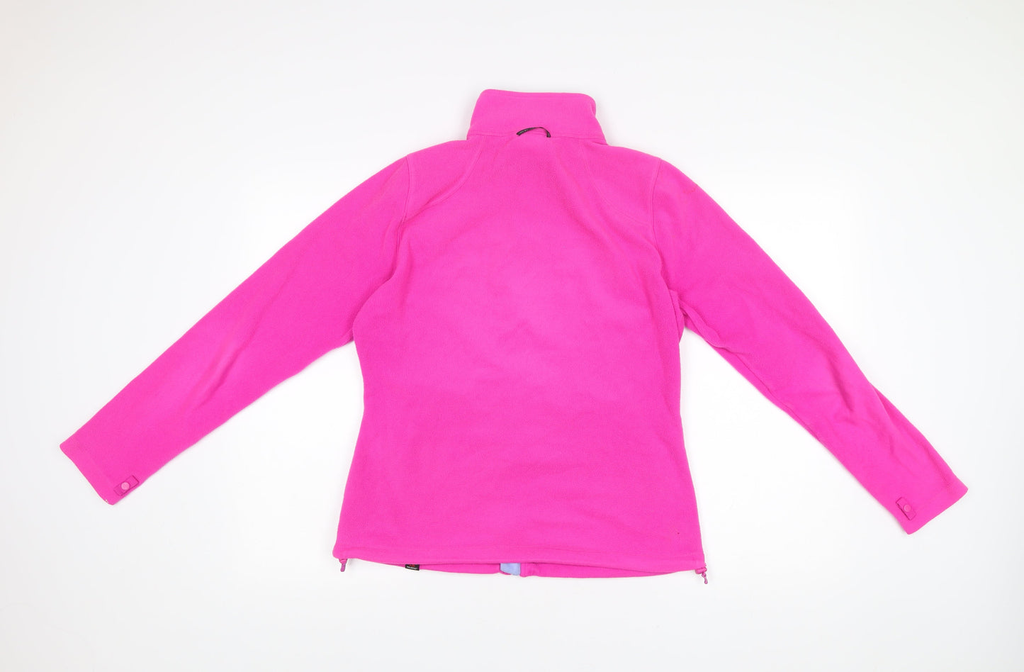 The North Face Womens Pink Fleece Full Zip Jacket Size M Regular