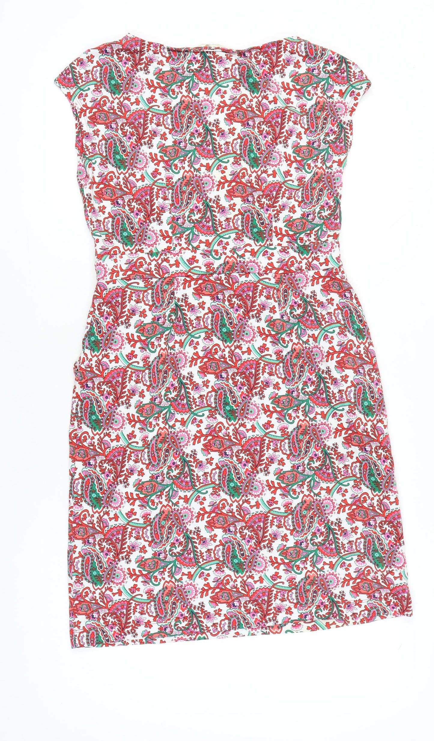 Boden Women’s Multicoloured Paisley Shift Dress UK 14
