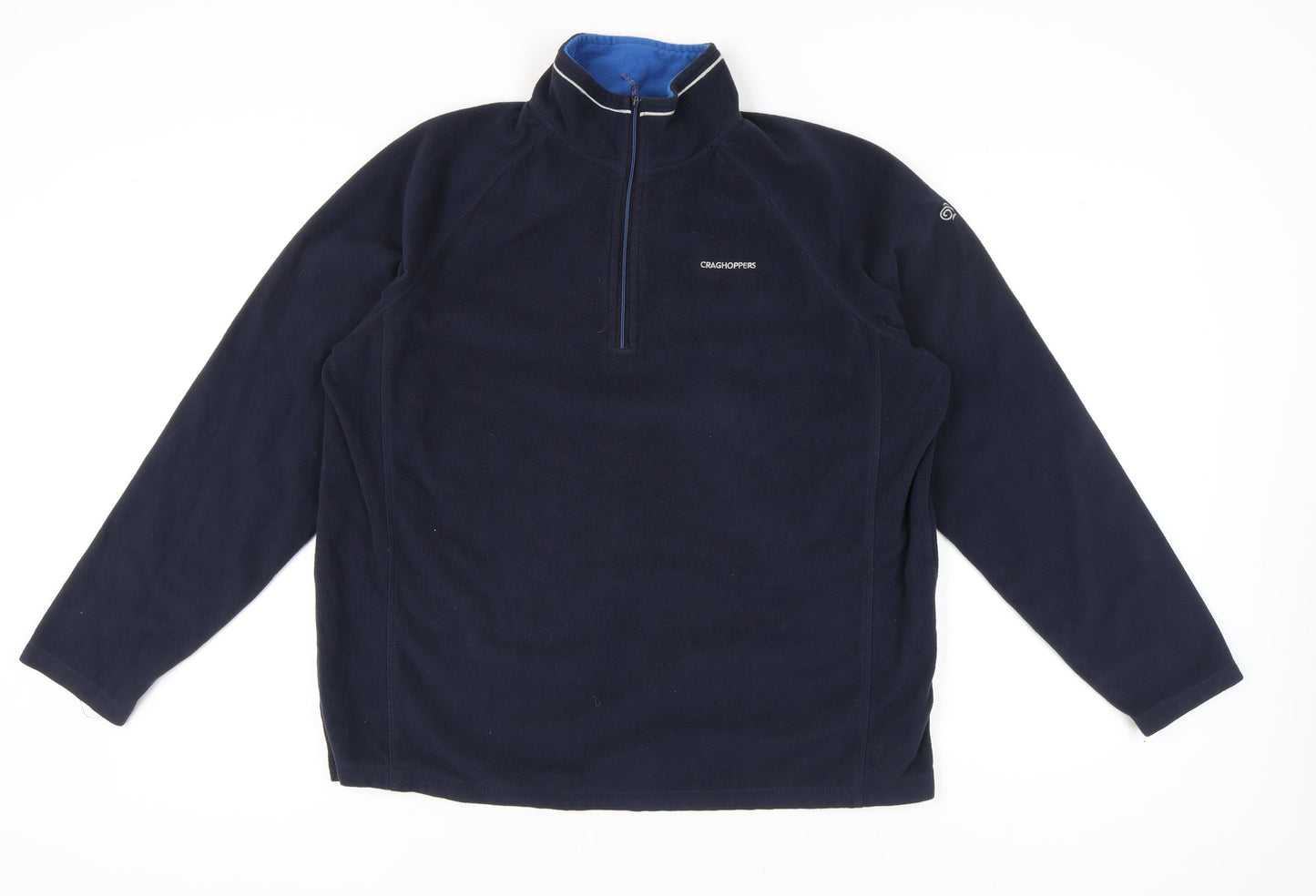 Craghoppers Men’s Blue XL Fleece Pullover Sweatshirt Outdoor Hiking
