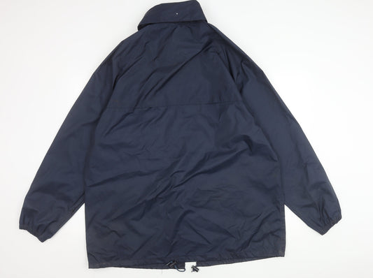 Regatta Men’s Blue 2XL Rain Jacket Coat Outdoor Waterproof Workwear
