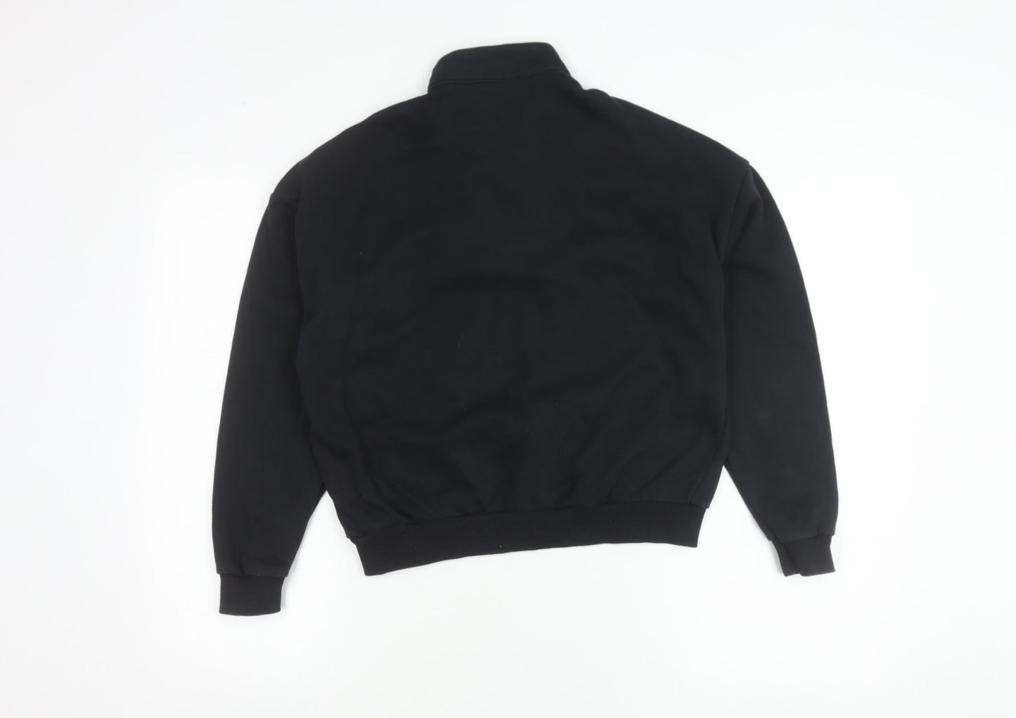 Nike Boys Black Track Jacket 1/4 Zip Fleece XL 14-15 Years Sportswear