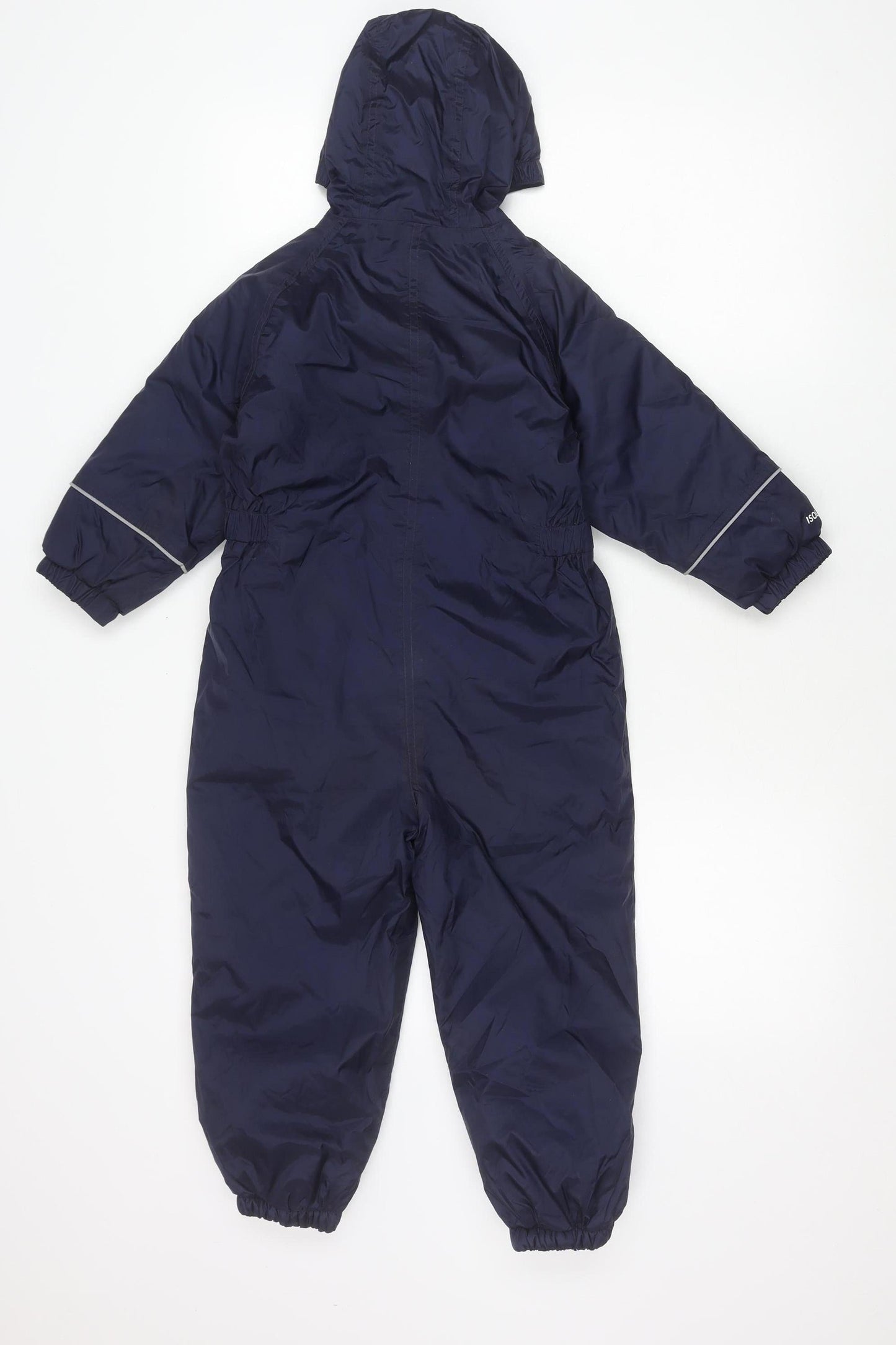 Regatta Boys Blue 4 Years Hooded Winter Snowsuit Padded Full Zip