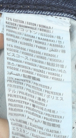 Abercrombie & Fitch Womens Blue Skinny Jeans Size 6R W28 L31