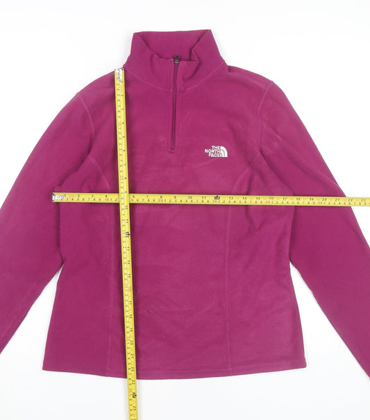 The North Face Women’s Purple Fleece Pullover Sweatshirt Size M