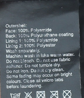 Helly Hansen Boys Black 8 Years Rain Coat Jacket Waterproof Hooded