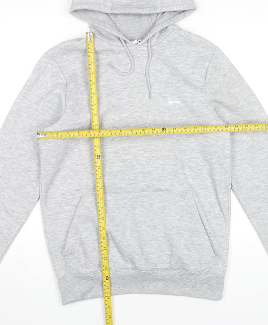 Slazenger Women’s Grey Pullover Hoodie XS Regular Fit